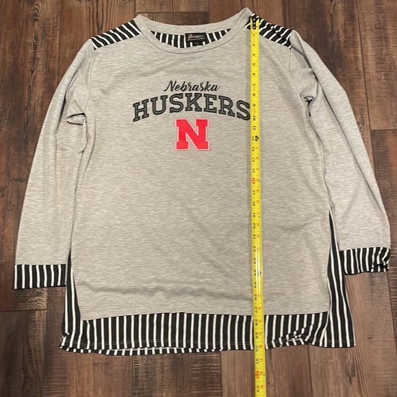 XL/XXL Gameday Couture Nebraska Huskers Lightweight Tunic - Picture 5 of 11